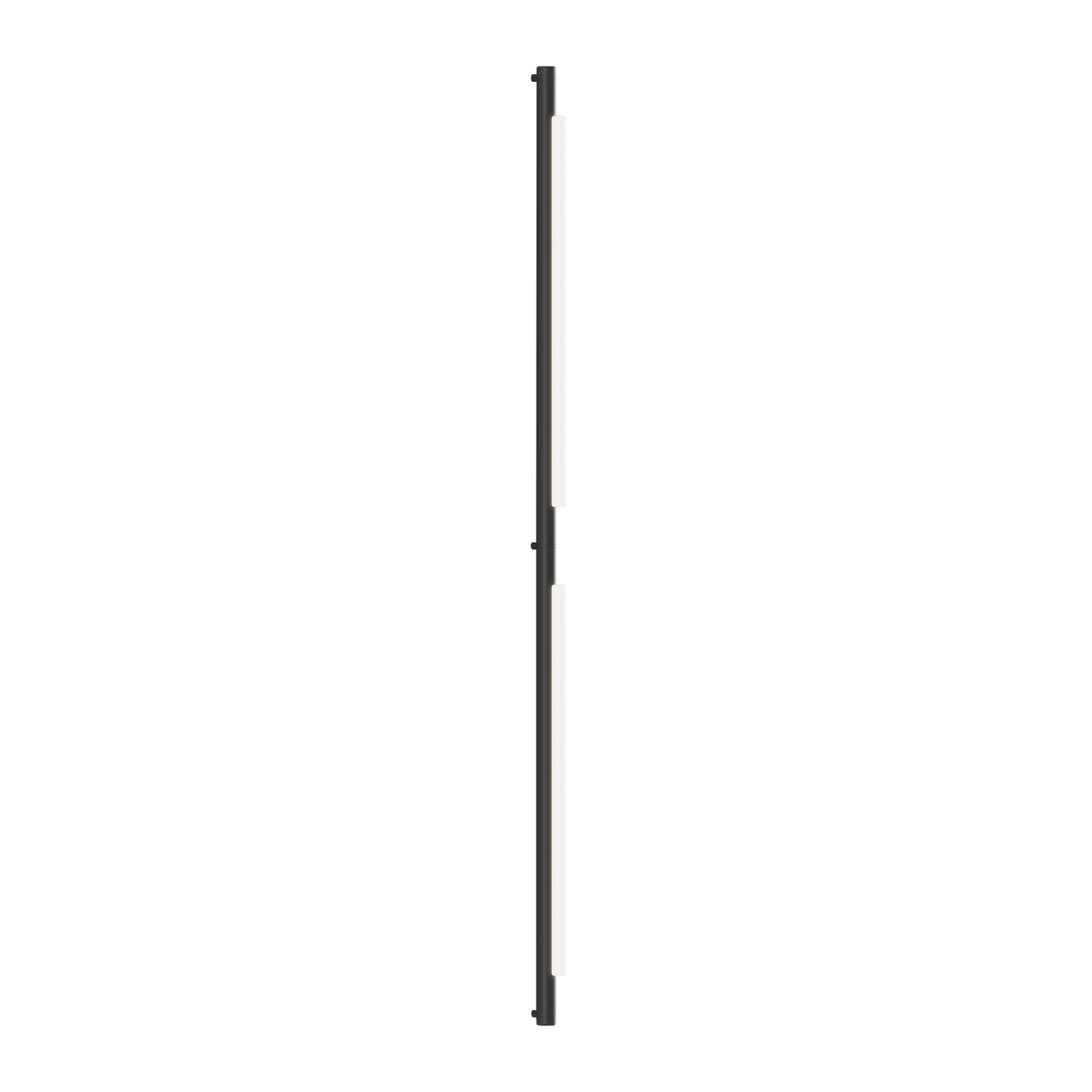 Pipeline 125.2 Ceiling/Wall Light: Black + Black