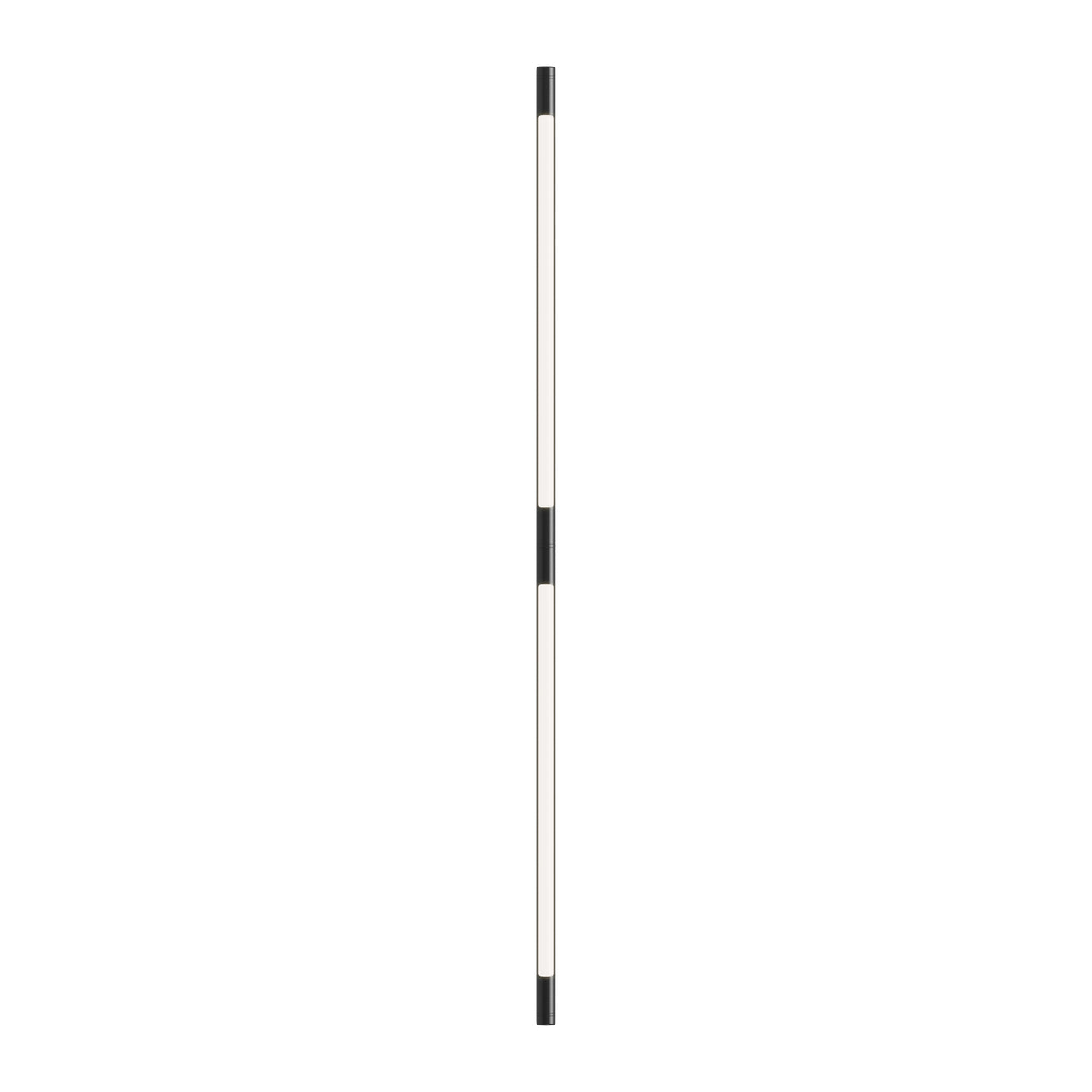 Pipeline 125.2 Ceiling/Wall Light: Black + Black