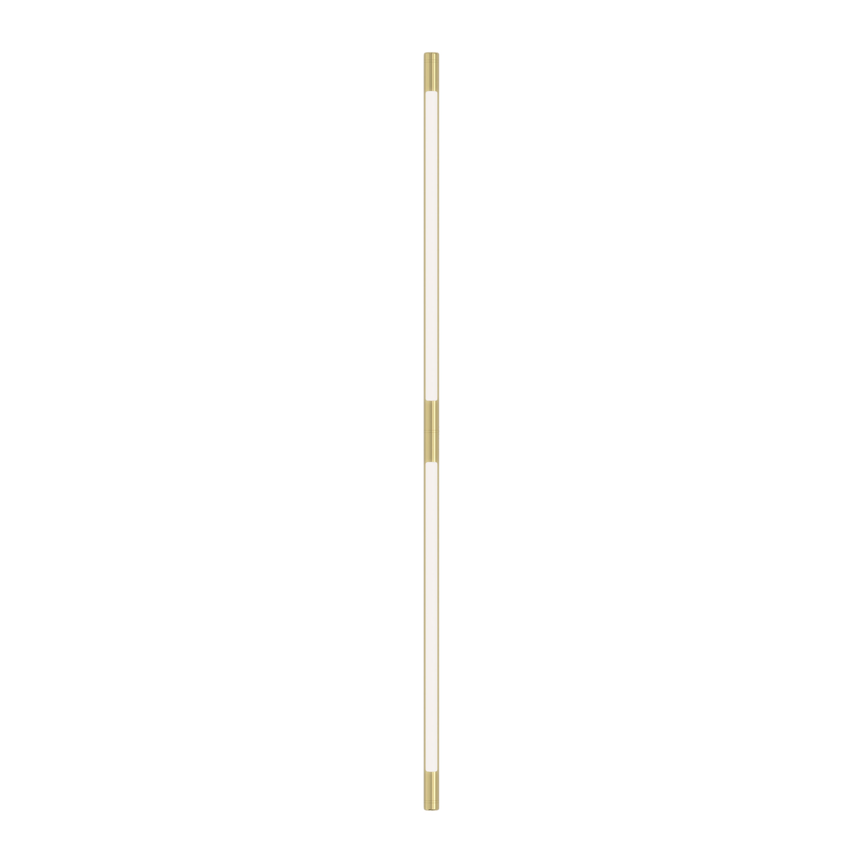 Pipeline 125.2 Ceiling/Wall Light: Brass + Brass