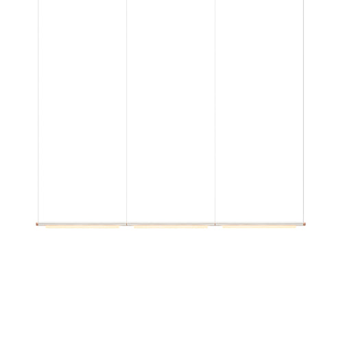 Pipeline 125.3 Linear Pendant Light: Raw + Copper