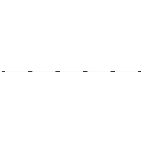 Pipeline 125.5 Ceiling/Wall Light: Black + Black