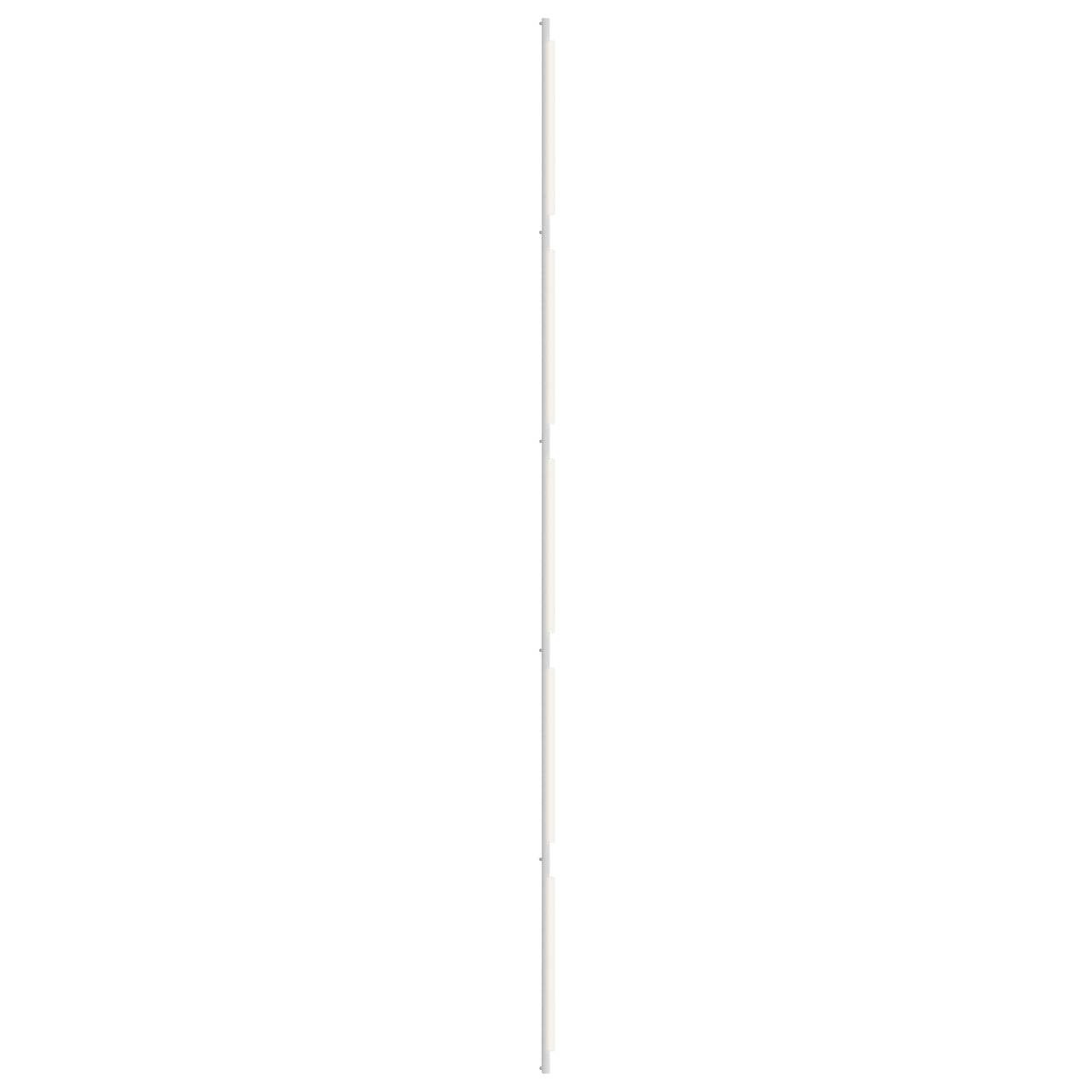 Pipeline 125.5 Ceiling/Wall Light: White + White