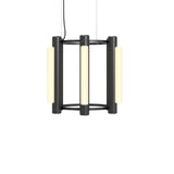 Pipeline 1 Chandelier: Black