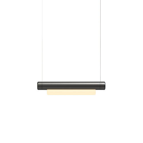Pipeline 40 Pendant Light: Black + Black