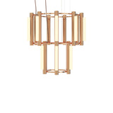 Pipeline 7 Chandelier: Copper