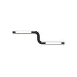 Pipeline CM1 Ceiling/Wall Light: Black + Back