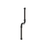 Pipeline CM1 Ceiling/Wall Light: Black + Back