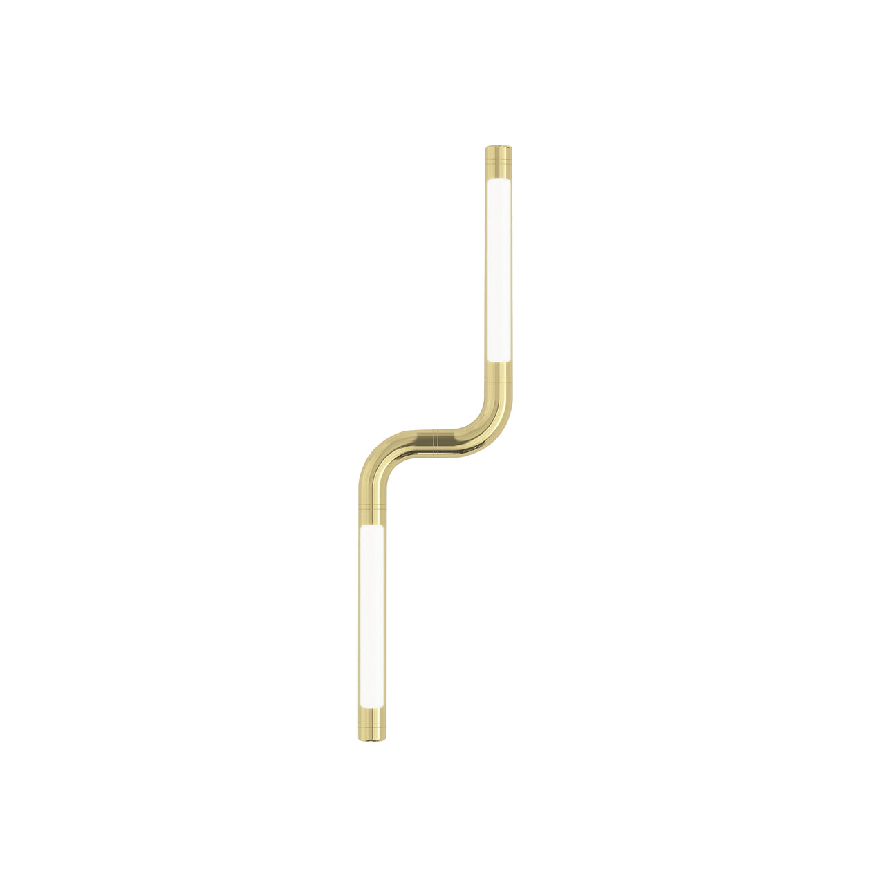 Pipeline CM1 Ceiling/Wall Light: Brass + Brass