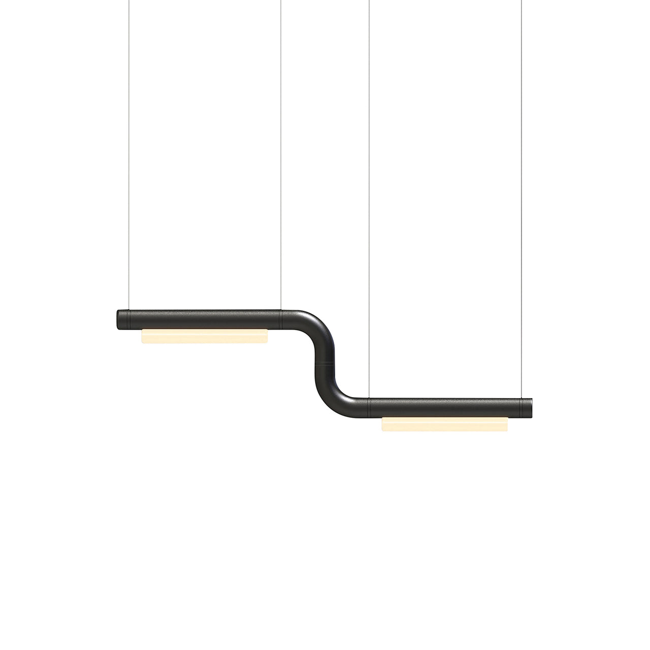 Pipeline CM1 Pendant Light: Black + Black