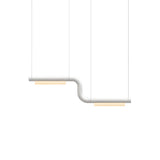 Pipeline CM1 Pendant Light: White + White