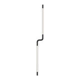 Pipeline CM3 Ceiling/Wall Light: Black + Black