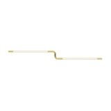 Pipeline CM3 Ceiling/Wall Light: Brass + Brass