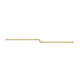 Pipeline CM3 Ceiling/Wall Light: Brass + Brass