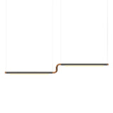 Pipeline CM3 Pendant Light: Black + Copper