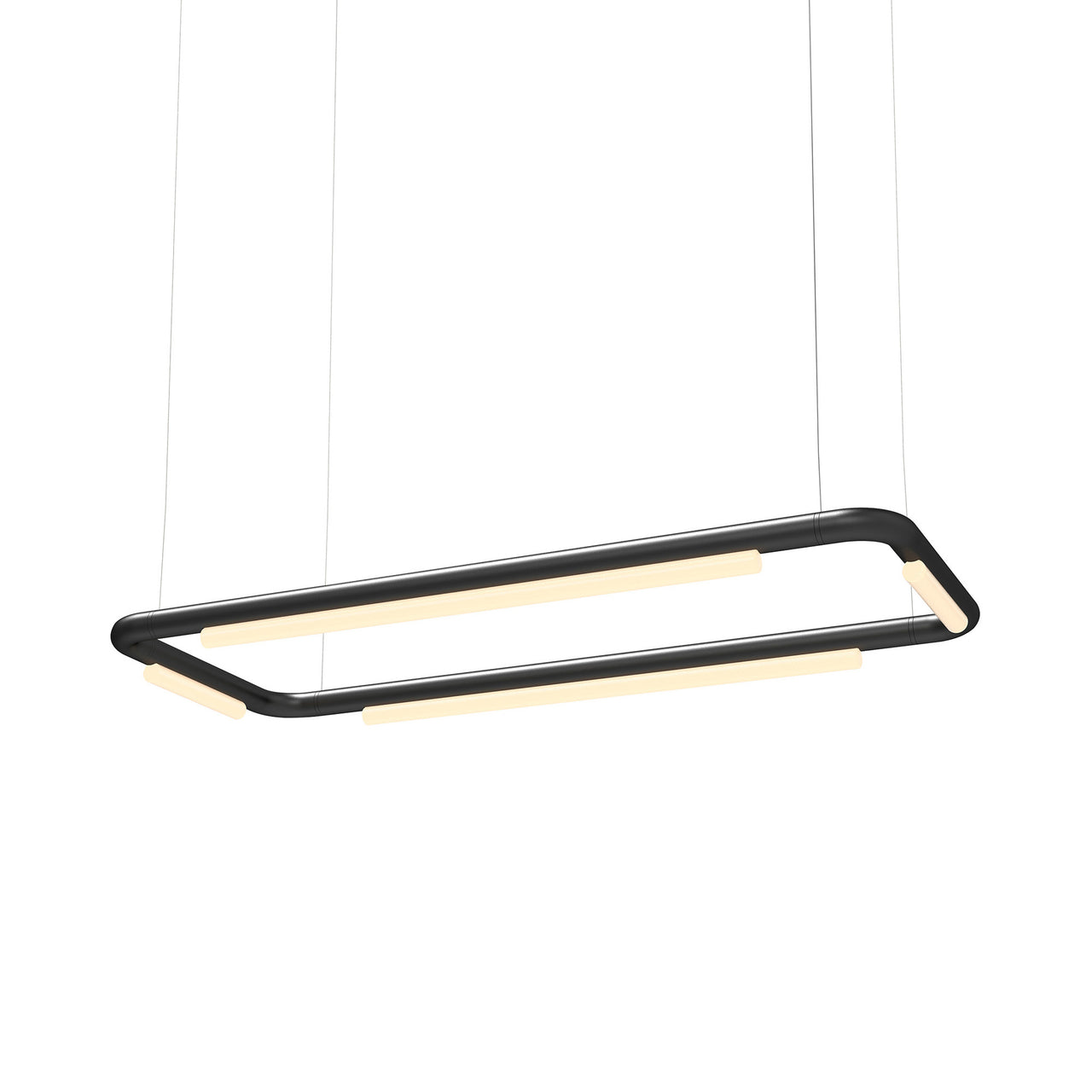 Pipeline CM4 Pendant Light: Black + Black