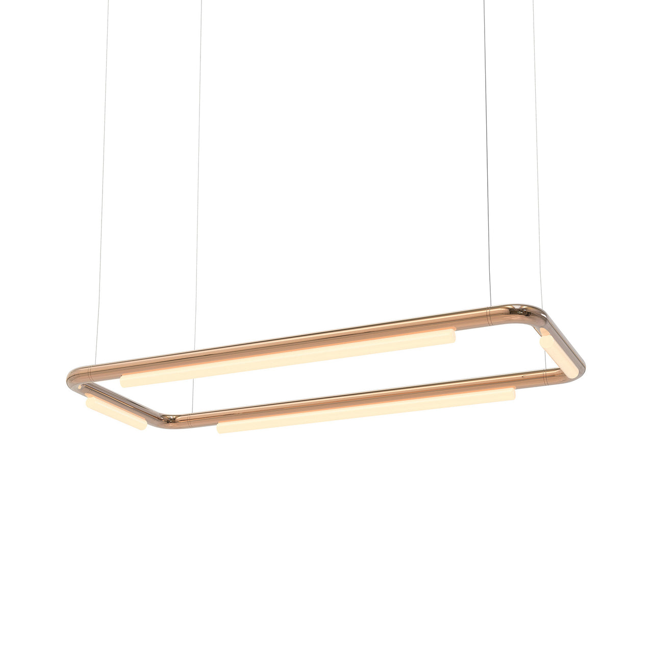 Pipeline CM4 Pendant Light: Copper + Copper