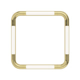 Pipeline CM5 Ceiling/Wall Light: Brass + Brass