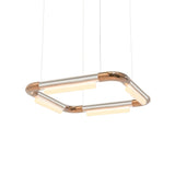 Pipeline CM5 Pendant Light: Raw + Copper