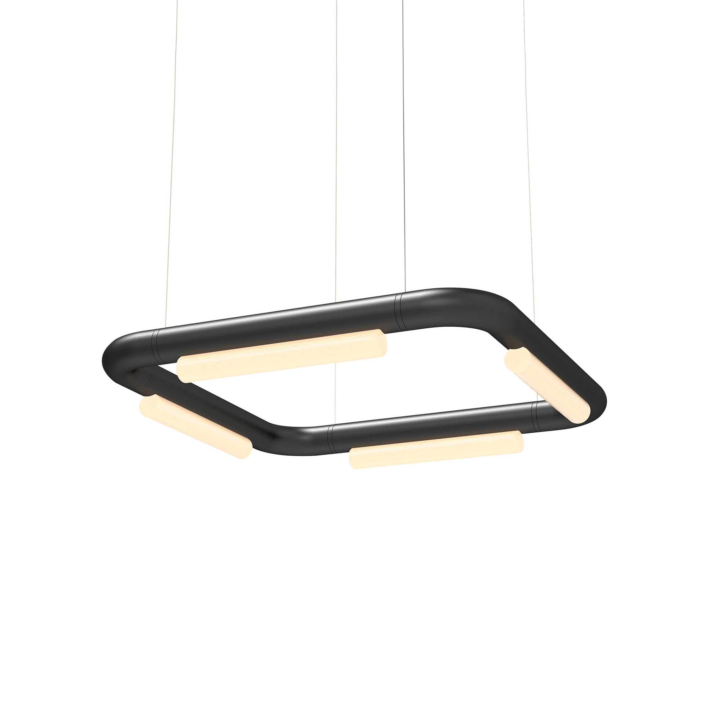 Pipeline CM5 Pendant Light: Black + Black