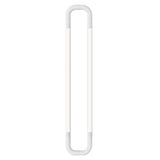 Pipeline CM6 Ceiling/Wall Light: White + White