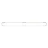 Pipeline CM7 Ceiling/Wall Light: White + White
