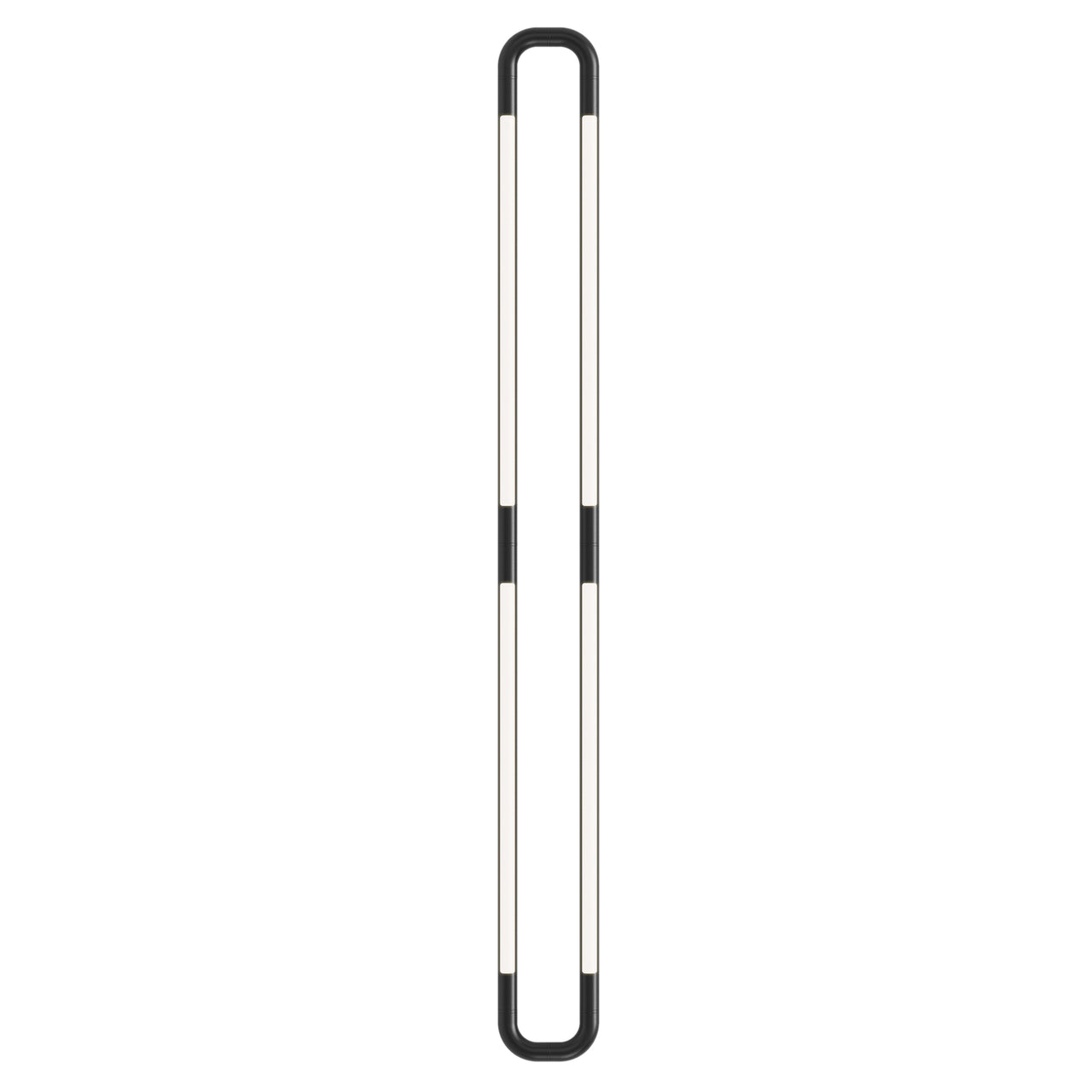 Pipeline CM7 Ceiling/Wall Light: Black + Black