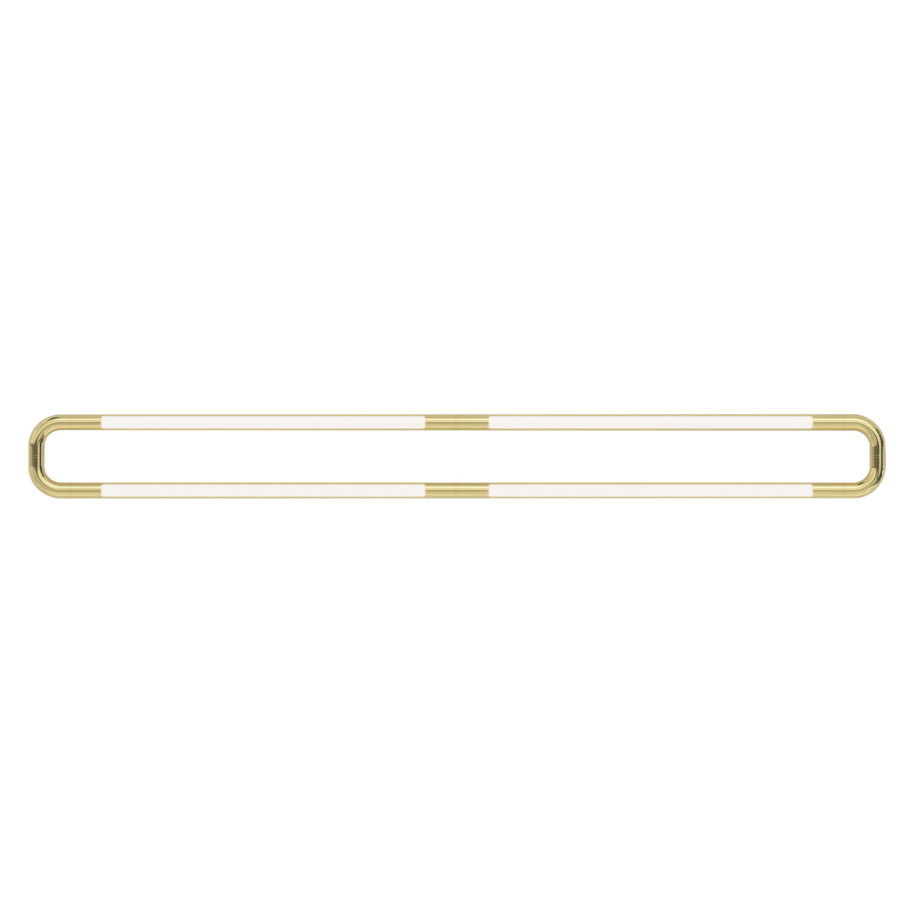 Pipeline CM7 Ceiling/Wall Light: Brass + Brass