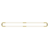Pipeline CM7 Ceiling/Wall Light: Brass + Brass