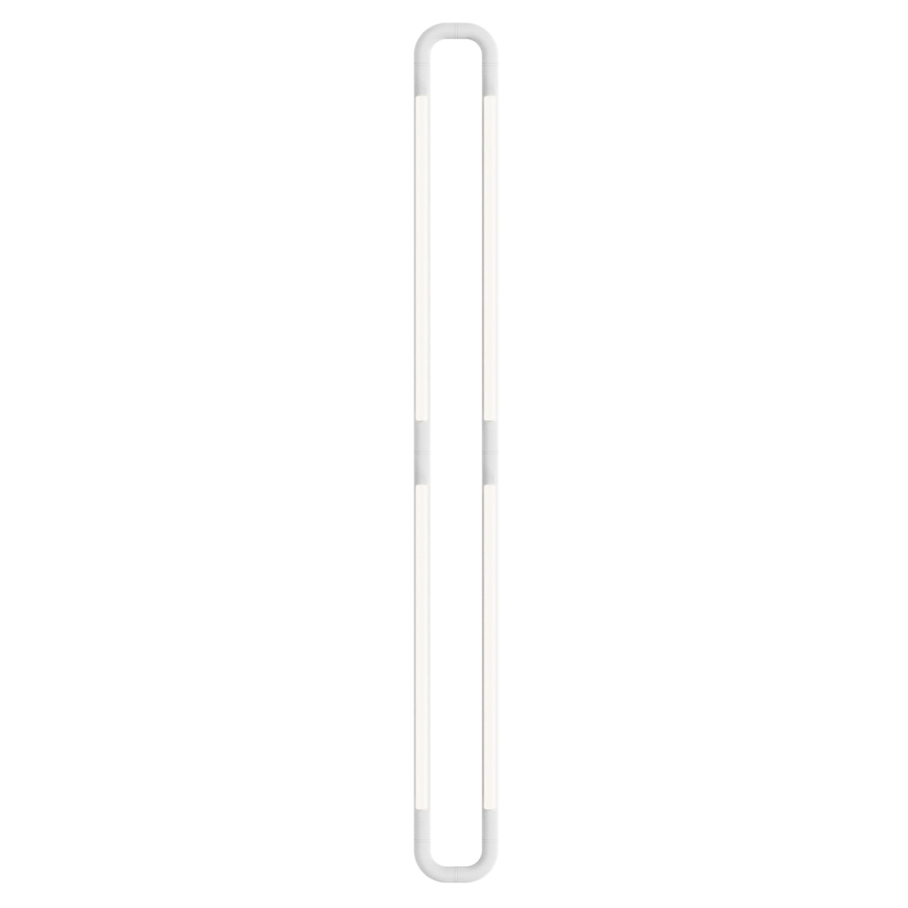 Pipeline CM7 Ceiling/Wall Light: White + White