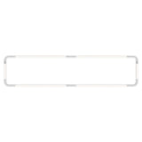 Pipeline CM8 Ceiling/Wall Light: White + White