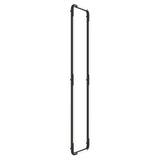 Pipeline CM8 Ceiling/Wall Light: Black + Black