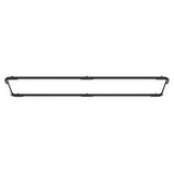 Pipeline CM8 Ceiling/Wall Light: Black + Black