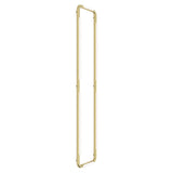 Pipeline CM8 Ceiling/Wall Light: Brass + Brass