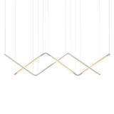 Pipeline CM9 Pendant Light: White + White