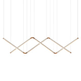 Pipeline CM9 Pendant Light: Raw + Copper