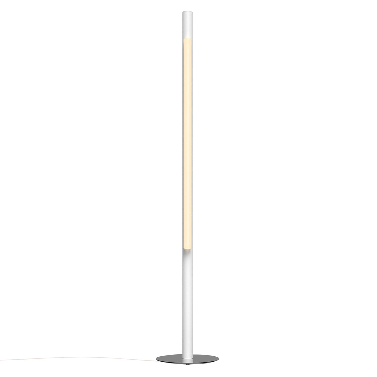 Pipeline Floor Light: White + White