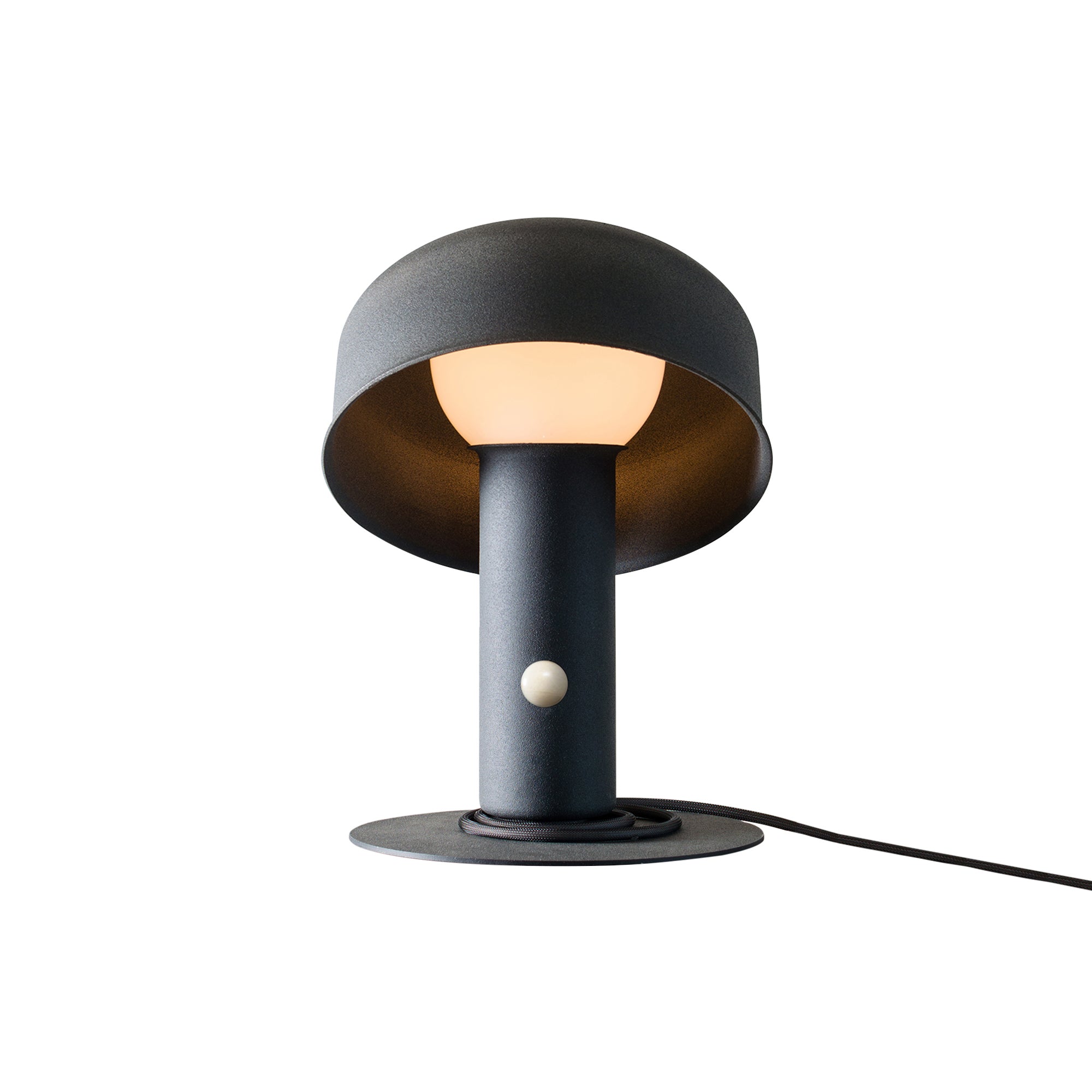 Pivot Table Lamp: Basalt