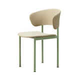 Plan Armchair: Modernist Green