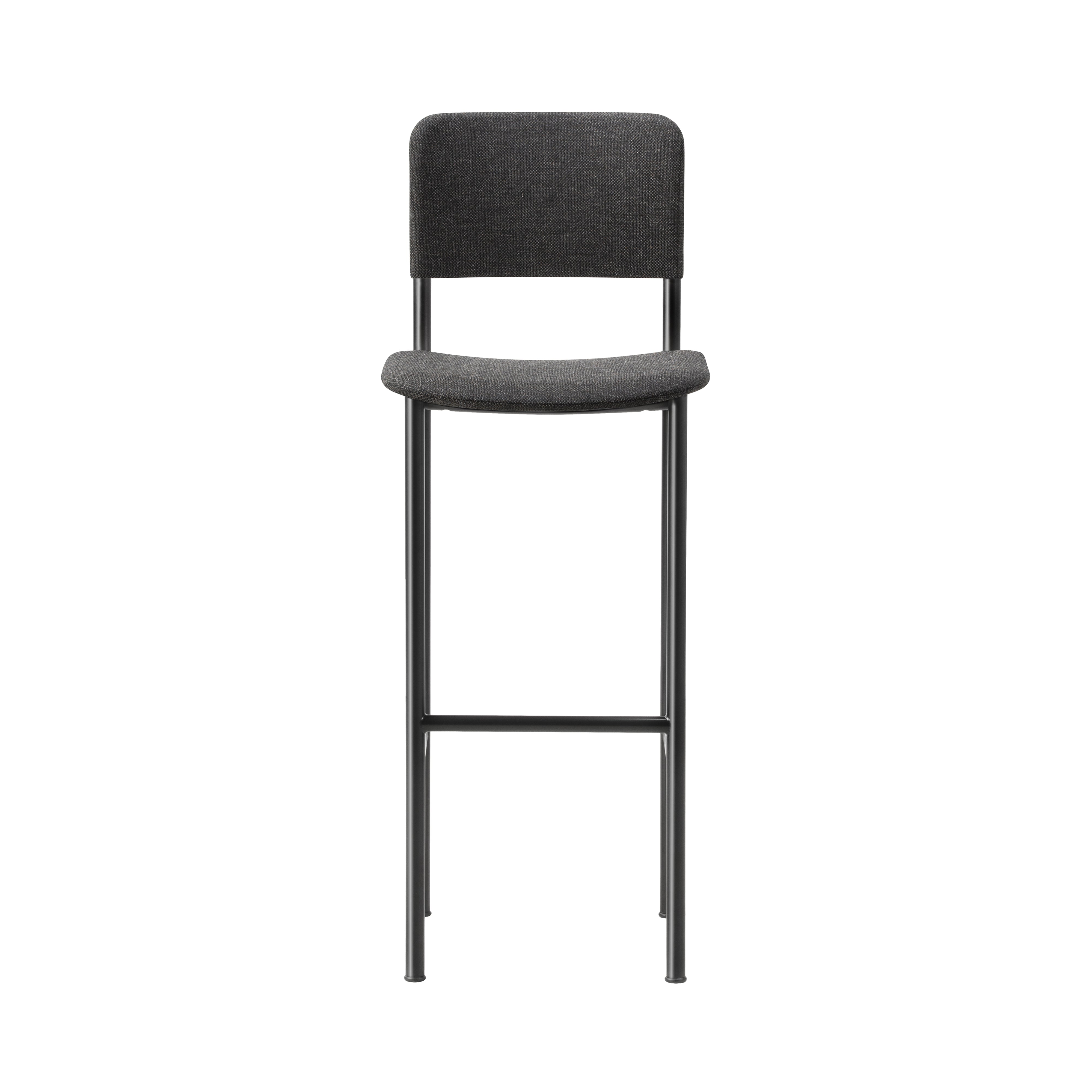 Plan Bar + Counter Stool: Fully Upholstered + Bar