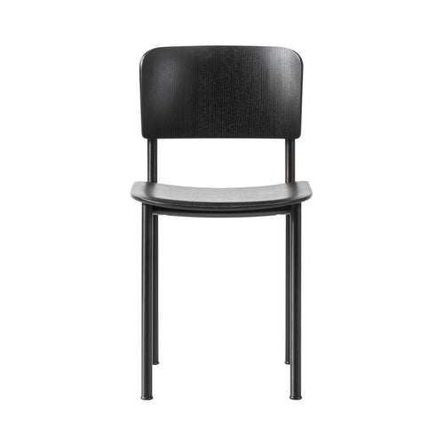 Plan Chair: Black Lacquered Ash
