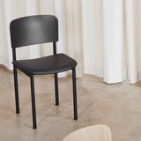 Plan Steel Chair: Seat Upholstered + LS
