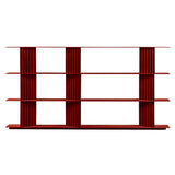 Plec Shelving: Large + Medium + Bordeaux