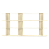 Plec Shelving: Large + Medium + Light Ivory
