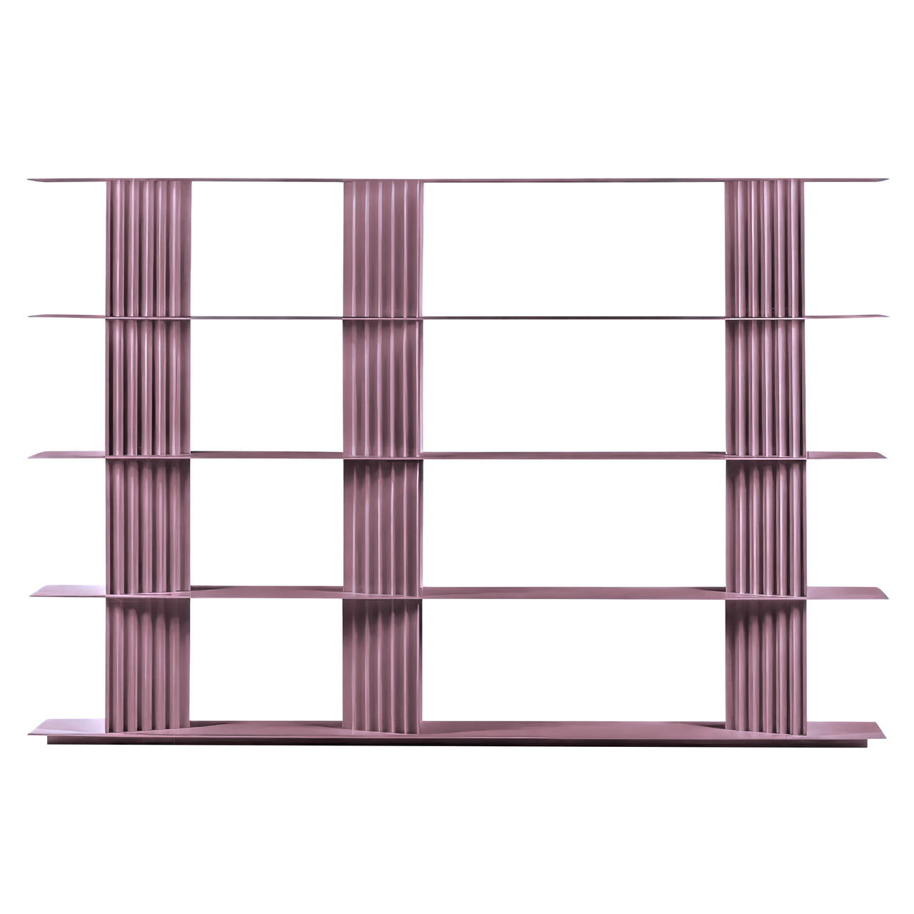 Plec Shelving: Large + High + Pastel Violet
