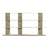 Plec Shelving: Large + Medium + Silk Grey