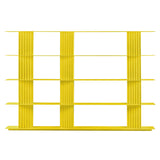 Plec Shelving: Large + Sulfur Yellow