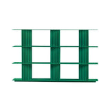 Plec Shelving: Medium + Medium + Emerald Green