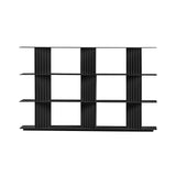 Plec Shelving: Medium + Medium + Jet Black