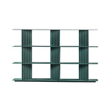 Plec Shelving: Medium + Medium + Nordic Green