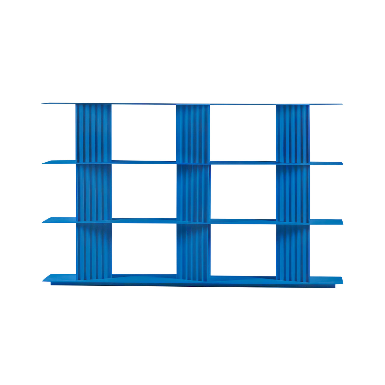 Plec Shelving: Medium + Medium + Sky Blue